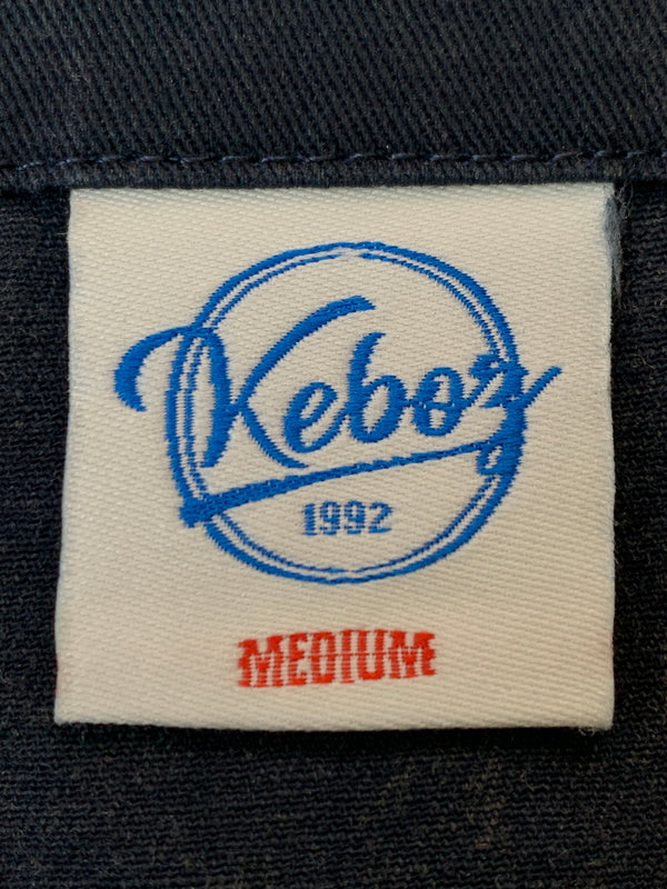 【中古品】【メンズ】 KEBOZ ケボズ BASEBALL SHIRT ベースボール シャツ メンズ 半袖Tシャツ 142-260625-hu-12-min サイズ：M カラー：ネイビー 万代Net店