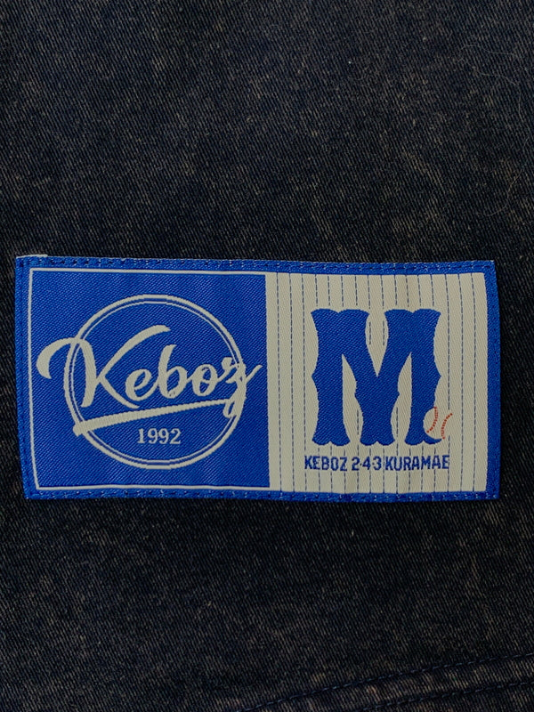 【中古品】【メンズ】 KEBOZ ケボズ BASEBALL SHIRT ベースボール シャツ メンズ 半袖Tシャツ 142-260625-hu-12-min サイズ：M カラー：ネイビー 万代Net店