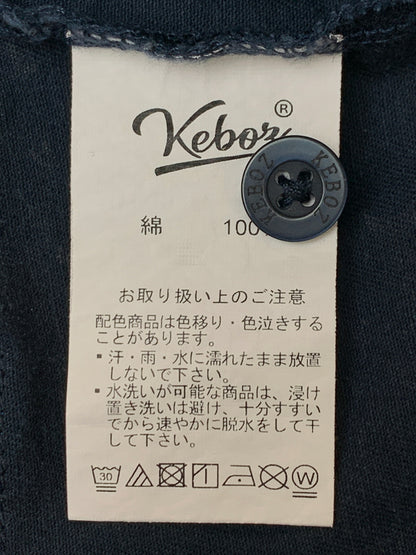 【中古品】【メンズ】 KEBOZ ケボズ BASEBALL SHIRT ベースボール シャツ メンズ 半袖Tシャツ 142-260625-hu-12-min サイズ：M カラー：ネイビー 万代Net店