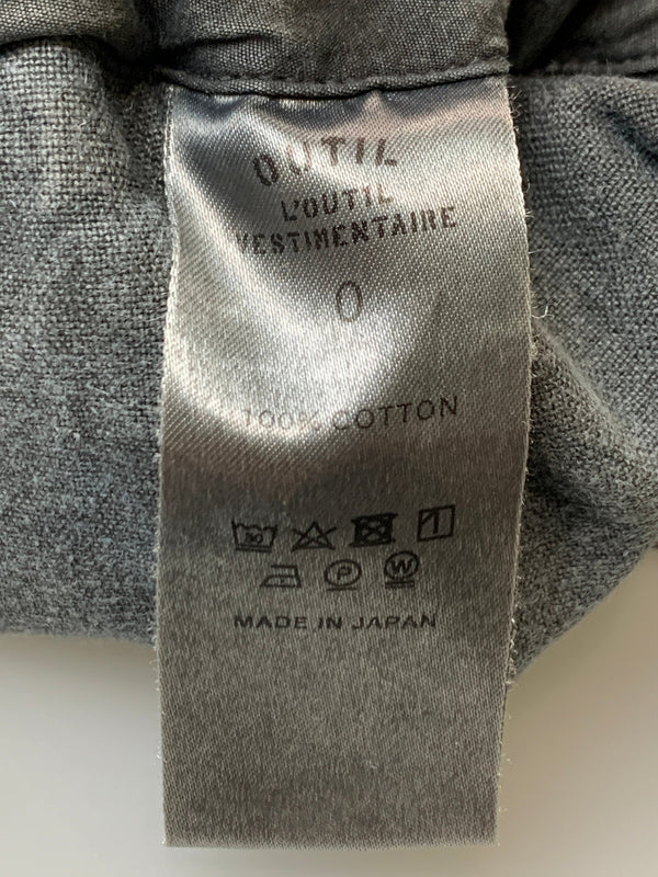 【中古品】【メンズ】 OUTIL ウティ CARGO PANTS カーゴパンツ メンズ ボトムス 151-260625-hu-07-min カラー：グレー 万代Net店