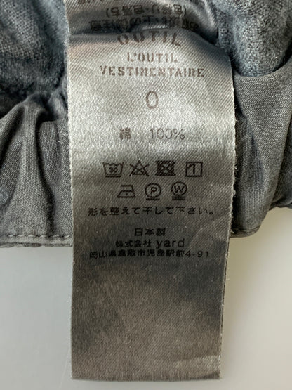 【中古品】【メンズ】 OUTIL ウティ CARGO PANTS カーゴパンツ メンズ ボトムス 151-260625-hu-07-min カラー：グレー 万代Net店