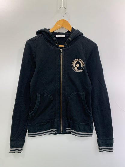 【中古品】【メンズ】 HYSTERIC GLAMOUR ヒステリックグラマー ZIP UP HOODIE ジップアップフーディー 0194CF04 140-260625-hu-15-min サイズ：FREE カラー：ブラック 万代Net店