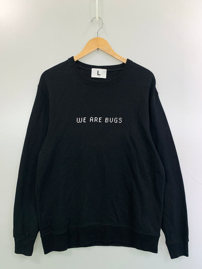 【中古品】【メンズ】 SEQUEL FRAGMENT シークエル フラグメント WE ARE BUGS TEE メンズ 長袖 スウェット 142-260625-hu-13-min サイズ：L カラー：ブラック 万代Net店