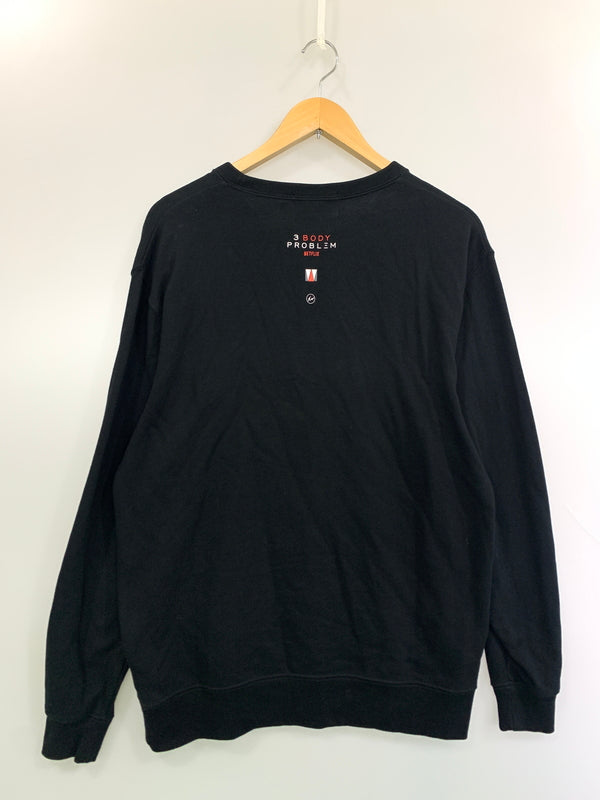 【中古品】【メンズ】 SEQUEL FRAGMENT シークエル フラグメント WE ARE BUGS TEE メンズ 長袖 スウェット 142-260625-hu-13-min サイズ：L カラー：ブラック 万代Net店