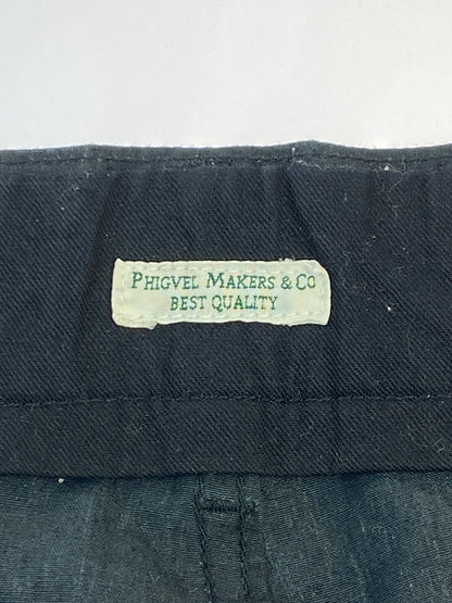 【中古品】【メンズ】 PHIGVEL MAKERS フィグベル WORKADAY STRING TROUSERS PMAR-PT10 トラウザーズパンツ ボトムス 151-260626-yn-23-min サイズ：2 カラー：ブラック 万代Net店