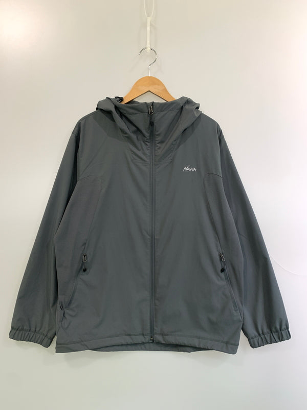【中古品】【メンズ】 NANGA ナンガ HYBRID FLEX ZIP BLOUSON ハイブリッド フレックス ジップ ブルゾン N2500-1P515E メンズ アウター 144-260625-hu-02-min サイズ：L カラー：グレー 万代Net店