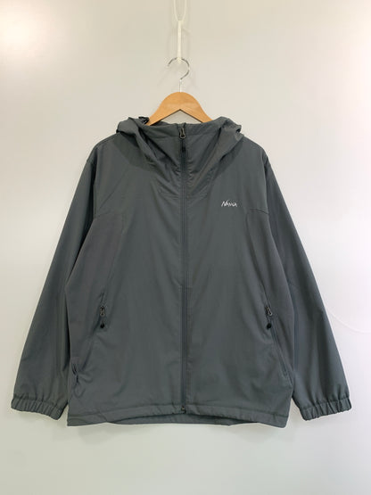 【中古品】【メンズ】 NANGA ナンガ HYBRID FLEX ZIP BLOUSON ハイブリッド フレックス ジップ ブルゾン N2500-1P515E メンズ アウター 144-260625-hu-02-min サイズ：L カラー：グレー 万代Net店