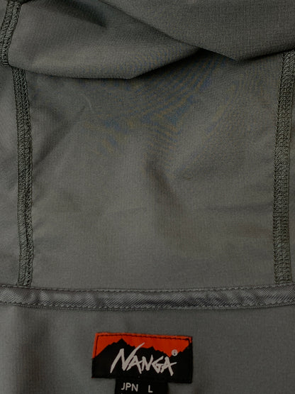 【中古品】【メンズ】 NANGA ナンガ HYBRID FLEX ZIP BLOUSON ハイブリッド フレックス ジップ ブルゾン N2500-1P515E メンズ アウター 144-260625-hu-02-min サイズ：L カラー：グレー 万代Net店