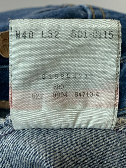 【現状渡し品】【メンズ】 LEVI'S リーバイス 90S 501 DENIM PANT 501-0115 90年代 デニムパンツ ボトムス 157-260625-hu-24-min サイズ：W40 L32 カラー：インディゴブルー 万代Net店