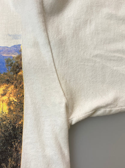 【中古品】【メンズ】 GRAND CANYON グランドキャニオン 90S PHOTO TEE 90年代 フォト 半袖 Tシャツ メンズ トップス ヴィンテージ 146-260717-em-47-min サイズ：M カラー：ホワイト 万代Net店