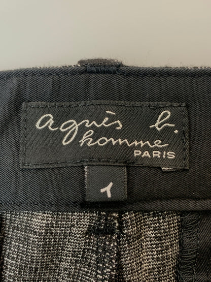 【中古品】【メンズ】 AGNES B. RUE DU JOUR アニエス ベー ルーデュジュール SET UP セットアップ G833JDX7 メンズ ジャケット パンツ 141-260625-hu-06-min サイズ：イ カラー：ブラック 万代Net店