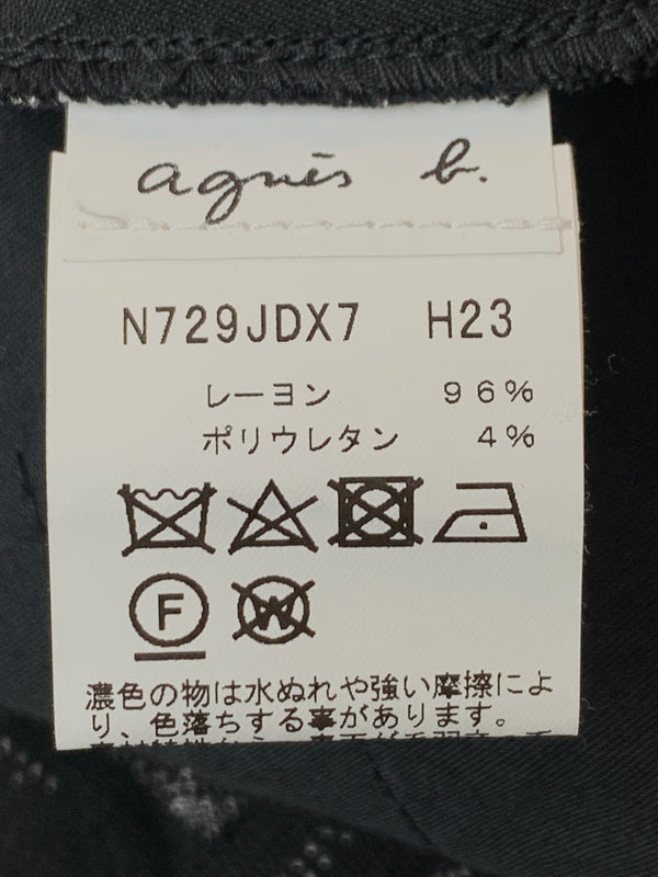 【中古品】【メンズ】 AGNES B. RUE DU JOUR アニエス ベー ルーデュジュール SET UP セットアップ G833JDX7 メンズ ジャケット パンツ 141-260625-hu-06-min サイズ：イ カラー：ブラック 万代Net店