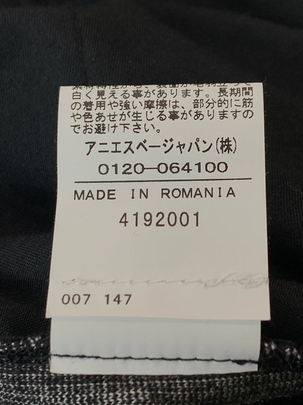 【中古品】【メンズ】 AGNES B. RUE DU JOUR アニエス ベー ルーデュジュール SET UP セットアップ G833JDX7 メンズ ジャケット パンツ 141-260625-hu-06-min サイズ：イ カラー：ブラック 万代Net店