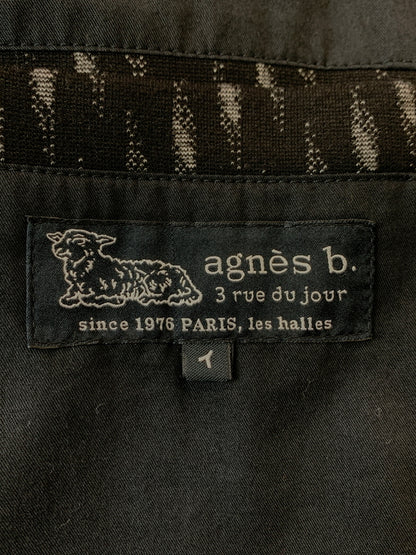 【中古品】【メンズ】 AGNES B. RUE DU JOUR アニエス ベー ルーデュジュール SET UP セットアップ G833JDX7 メンズ ジャケット パンツ 141-260625-hu-06-min サイズ：イ カラー：ブラック 万代Net店