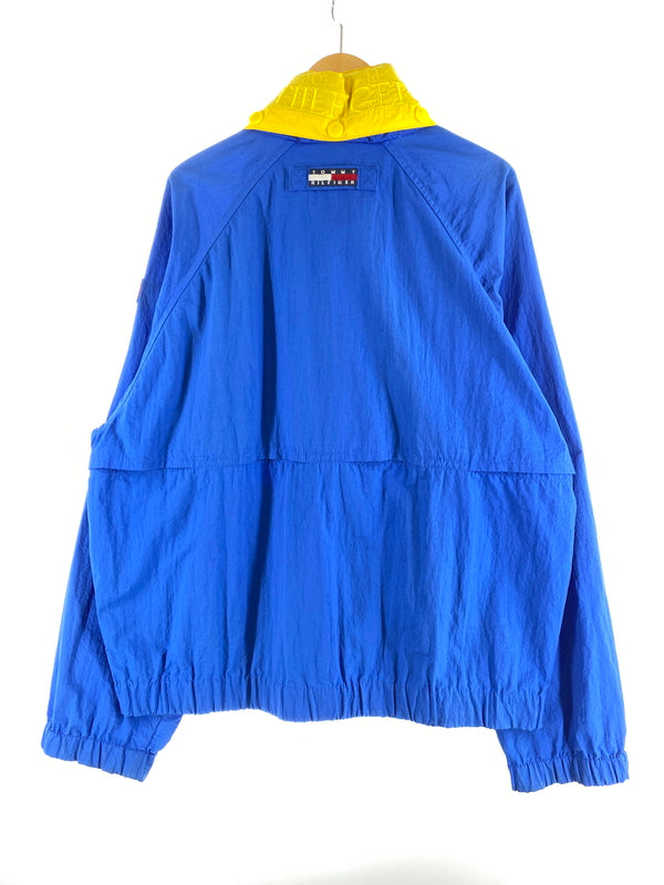 【中古品】【メンズ】 TOMMY HILFIGER トミーヒルフィガー NYLON JACKET ナイロンジャケット ライトアウター 146-260626-yn-21-min サイズ：表記なし 下記参照 カラー：ブルー 万代Net店