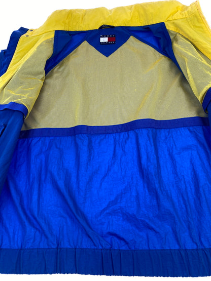 【中古品】【メンズ】 TOMMY HILFIGER トミーヒルフィガー NYLON JACKET ナイロンジャケット ライトアウター 146-260626-yn-21-min サイズ：表記なし 下記参照 カラー：ブルー 万代Net店