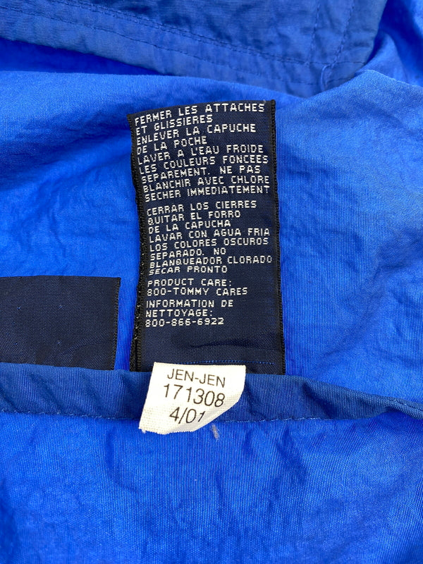 【中古品】【メンズ】 TOMMY HILFIGER トミーヒルフィガー NYLON JACKET ナイロンジャケット ライトアウター 146-260626-yn-21-min サイズ：表記なし 下記参照 カラー：ブルー 万代Net店