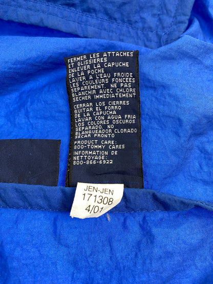 【中古品】【メンズ】 TOMMY HILFIGER トミーヒルフィガー NYLON JACKET ナイロンジャケット ライトアウター 146-260626-yn-21-min サイズ：表記なし 下記参照 カラー：ブルー 万代Net店