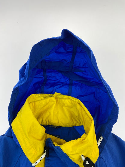 【中古品】【メンズ】 TOMMY HILFIGER トミーヒルフィガー NYLON JACKET ナイロンジャケット ライトアウター 146-260626-yn-21-min サイズ：表記なし 下記参照 カラー：ブルー 万代Net店