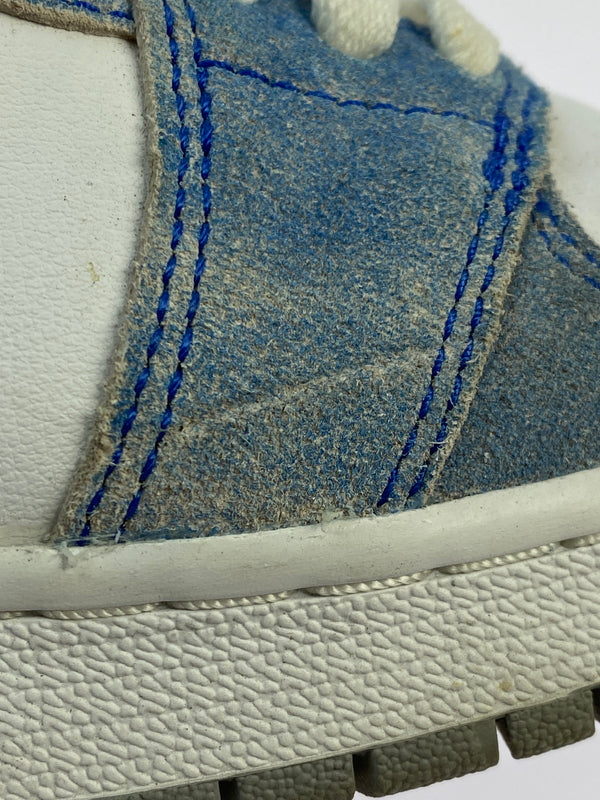【中古品】【レディース】 NIKE ナイキ GS AIR JORDAN 1 エアジョーダン HIGH OG "HYPER ROYAL" 575441-402 レディース 靴 スニーカー 166-260627-hu-03-min サイズ：25 カラー：ホワイト/ライトブルー/ライトグレー 万代Net店