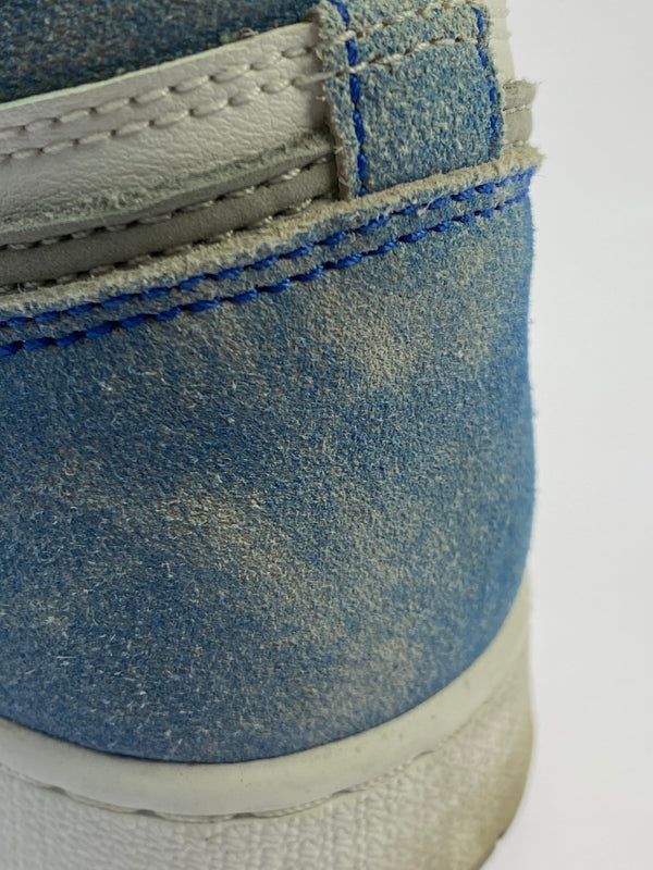 【中古品】【レディース】 NIKE ナイキ GS AIR JORDAN 1 エアジョーダン HIGH OG "HYPER ROYAL" 575441-402 レディース 靴 スニーカー 166-260627-hu-03-min サイズ：25 カラー：ホワイト/ライトブルー/ライトグレー 万代Net店