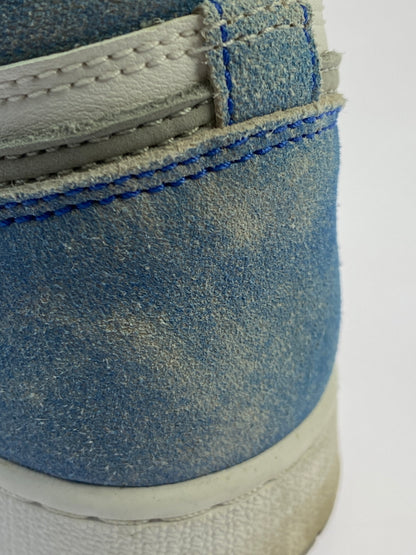 【中古品】【レディース】 NIKE ナイキ GS AIR JORDAN 1 エアジョーダン HIGH OG "HYPER ROYAL" 575441-402 レディース 靴 スニーカー 166-260627-hu-03-min サイズ：25 カラー：ホワイト/ライトブルー/ライトグレー 万代Net店