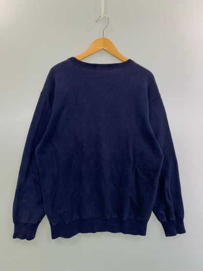 【中古品】【メンズ】 POLO RALPH LAUREN ポロ ラルフローレン LOGO SWEATSHIRT ロゴ スウェットシャツ メンズ トップス 146-260625-hu-11-min サイズ：L カラー：ネイビー 万代Net店