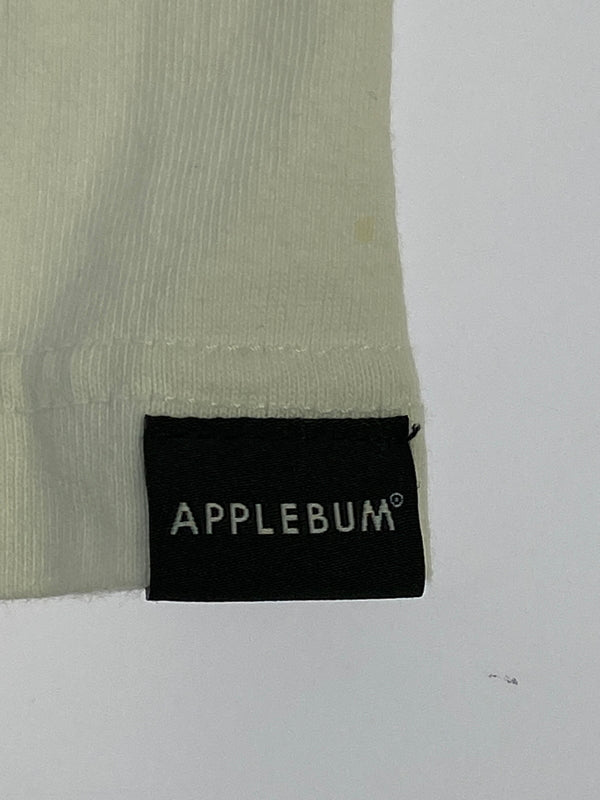 【現状渡し品】【メンズ】 APPLEBUM アップルバム PRINT TEE 半袖Tシャツ ショートスリーブ 142-260711-AS-33-min サイズ：XXL カラー：ホワイト 万代Net店