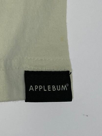 【現状渡し品】【メンズ】 APPLEBUM アップルバム PRINT TEE 半袖Tシャツ ショートスリーブ 142-260711-AS-33-min サイズ：XXL カラー：ホワイト 万代Net店