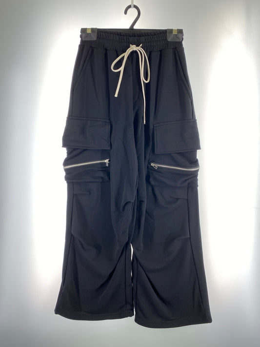 【中古美品】【メンズ】 DANKE SCHON ダンケシェーン SWEAT CARGO PANT スウェットカーゴパンツ ボトムス 153-260626-yn-26-min サイズ：M カラー：ブラック 万代Net店