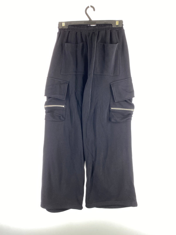 【中古美品】【メンズ】 DANKE SCHON ダンケシェーン SWEAT CARGO PANT スウェットカーゴパンツ ボトムス 153-260626-yn-26-min サイズ：M カラー：ブラック 万代Net店