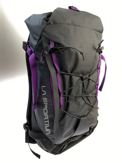 【中古品】【メンズ】 LA SPORTIVA ラ スポルティバ GRANITE 32 BACKPACK ラナイト 32 バックパック ZEMP002G19K00 バッグ リュック 188-260627-hu-16-min サイズ：M-L カラー：グレー/ブラック/パープル 万代Net店