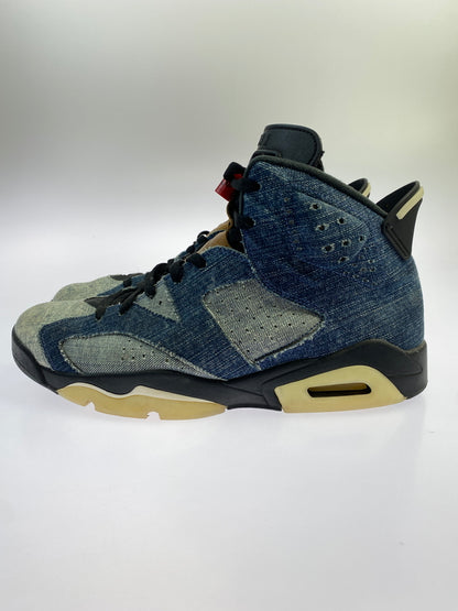 【中古品】【メンズ】 NIKE ナイキ AIR JORDAN 6 エアジョーダン "WASHED DENIM" CT5350-401 靴 メンズ スニーカー 160-260627-hu-02-min サイズ：30cm カラー：WASHED DENIM/BLACK-SAIL 万代Net店