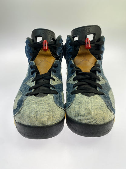 【中古品】【メンズ】 NIKE ナイキ AIR JORDAN 6 エアジョーダン "WASHED DENIM" CT5350-401 靴 メンズ スニーカー 160-260627-hu-02-min サイズ：30cm カラー：WASHED DENIM/BLACK-SAIL 万代Net店