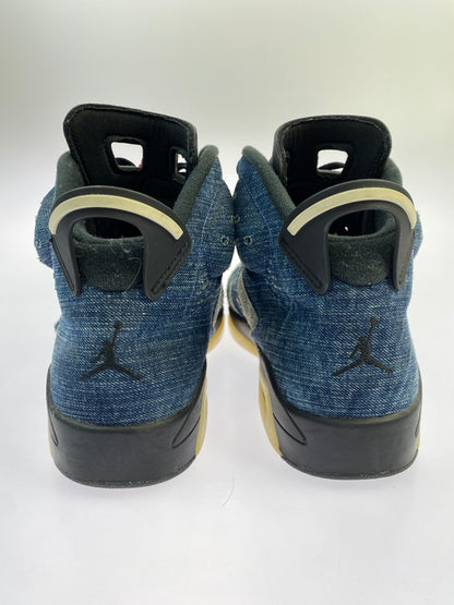 【中古品】【メンズ】 NIKE ナイキ AIR JORDAN 6 エアジョーダン "WASHED DENIM" CT5350-401 靴 メンズ スニーカー 160-260627-hu-02-min サイズ：30cm カラー：WASHED DENIM/BLACK-SAIL 万代Net店