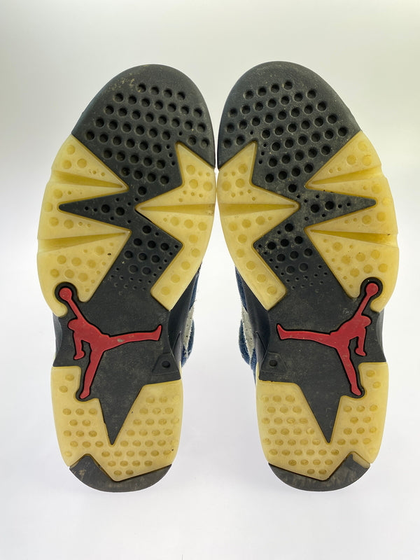 【中古品】【メンズ】 NIKE ナイキ AIR JORDAN 6 エアジョーダン "WASHED DENIM" CT5350-401 靴 メンズ スニーカー 160-260627-hu-02-min サイズ：30cm カラー：WASHED DENIM/BLACK-SAIL 万代Net店