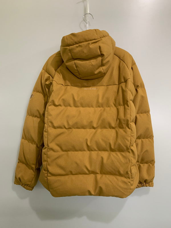 【中古品】【メンズ】 MAMMUT マムート HOODED DOWN JACKET フーデッド ダウンジャケット アウター 144-260626-yn-01-min サイズ：L カラー：カーキ 万代Net店