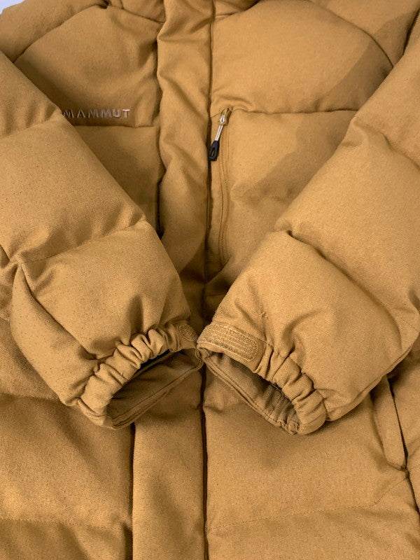 【中古品】【メンズ】 MAMMUT マムート HOODED DOWN JACKET フーデッド ダウンジャケット アウター 144-260626-yn-01-min サイズ：L カラー：カーキ 万代Net店