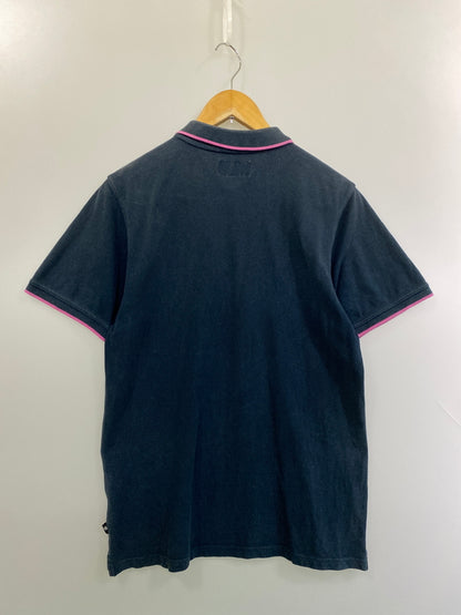 【中古品】【メンズ】 STUSSY ステューシー 00S POLO SHIRT 2000年代 ポロシャツ トップス 142-260626-jt-19-min サイズ：M カラー：ネイビー 万代Net店