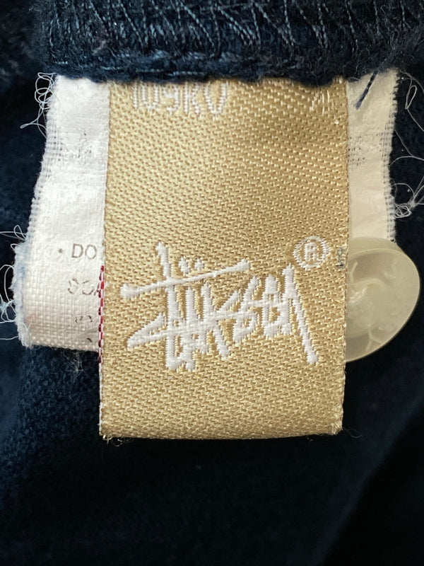 【中古品】【メンズ】 STUSSY ステューシー 00S POLO SHIRT 2000年代 ポロシャツ トップス 142-260626-jt-19-min サイズ：M カラー：ネイビー 万代Net店