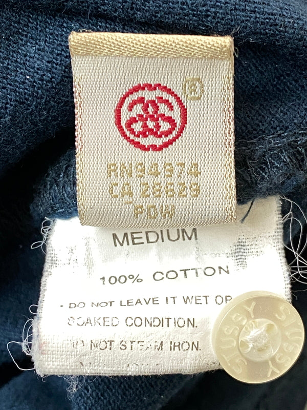 【中古品】【メンズ】 STUSSY ステューシー 00S POLO SHIRT 2000年代 ポロシャツ トップス 142-260626-jt-19-min サイズ：M カラー：ネイビー 万代Net店