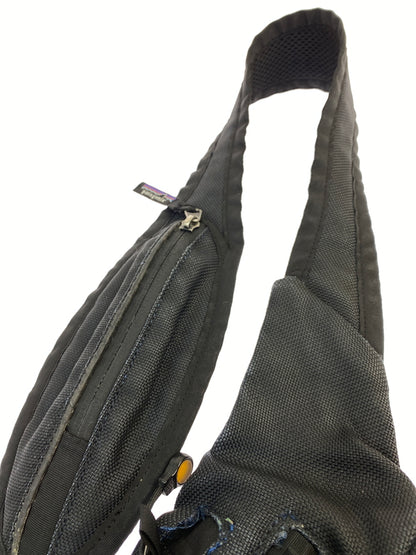 【現状渡し品】【メンズ】 PATAGONIA パタゴニア ATOM SLING アトム スリング 48256F6 バッグ ワンショルダー ショルダー 188-260627-hu-14-min カラー：ブラック 万代Net店