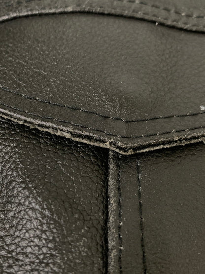 【中古品】【メンズ】 UNKNOWN USED ユーズド LEATHER VEST レザーベスト トップス 146-260626-yn-10-min サイズ：L カラー：ブラック 万代Net店