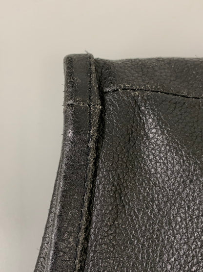 【中古品】【メンズ】 UNKNOWN USED ユーズド LEATHER VEST レザーベスト トップス 146-260626-yn-10-min サイズ：L カラー：ブラック 万代Net店