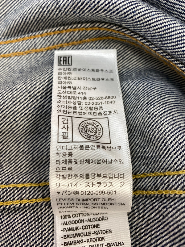 【中古品】【メンズ】 LEVI'S リーバイス 2ND TYPE DENIM JACKET PC9-0022T-0000 デニムジャケット アウター 147-260701-yn-32-min サイズ：XXL カラー：インディゴ 万代Net店
