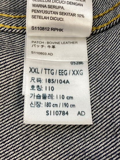 【中古品】【メンズ】 LEVI'S リーバイス 2ND TYPE DENIM JACKET PC9-0022T-0000 デニムジャケット アウター 147-260701-yn-32-min サイズ：XXL カラー：インディゴ 万代Net店