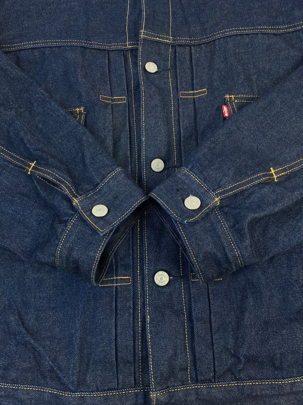 【中古品】【メンズ】 LEVI'S リーバイス 2ND TYPE DENIM JACKET PC9-0022T-0000 デニムジャケット アウター 147-260701-yn-32-min サイズ：XXL カラー：インディゴ 万代Net店