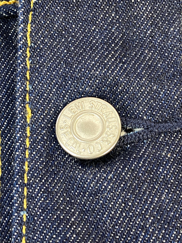 【中古品】【メンズ】 LEVI'S リーバイス 2ND TYPE DENIM JACKET PC9-0022T-0000 デニムジャケット アウター 147-260701-yn-32-min サイズ：XXL カラー：インディゴ 万代Net店