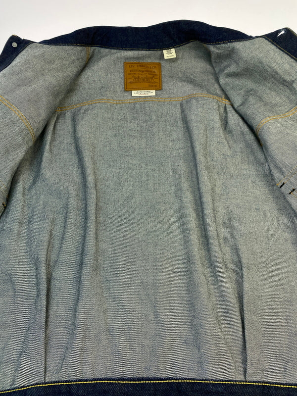 【中古品】【メンズ】 LEVI'S リーバイス 2ND TYPE DENIM JACKET PC9-0022T-0000 デニムジャケット アウター 147-260701-yn-32-min サイズ：XXL カラー：インディゴ 万代Net店