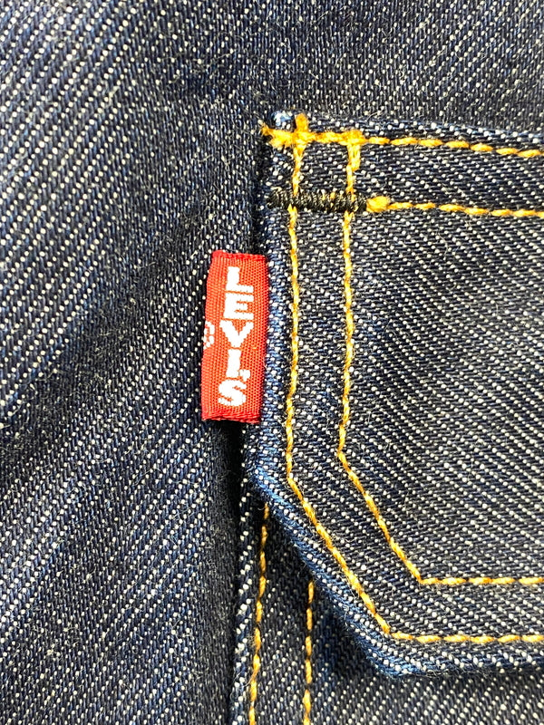 【中古品】【メンズ】 LEVI'S リーバイス 2ND TYPE DENIM JACKET PC9-0022T-0000 デニムジャケット アウター 147-260701-yn-32-min サイズ：XXL カラー：インディゴ 万代Net店